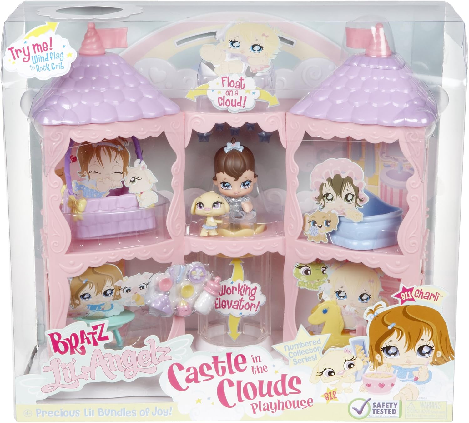Bratz Lil Angelz Castle in The Clouds Play Set
