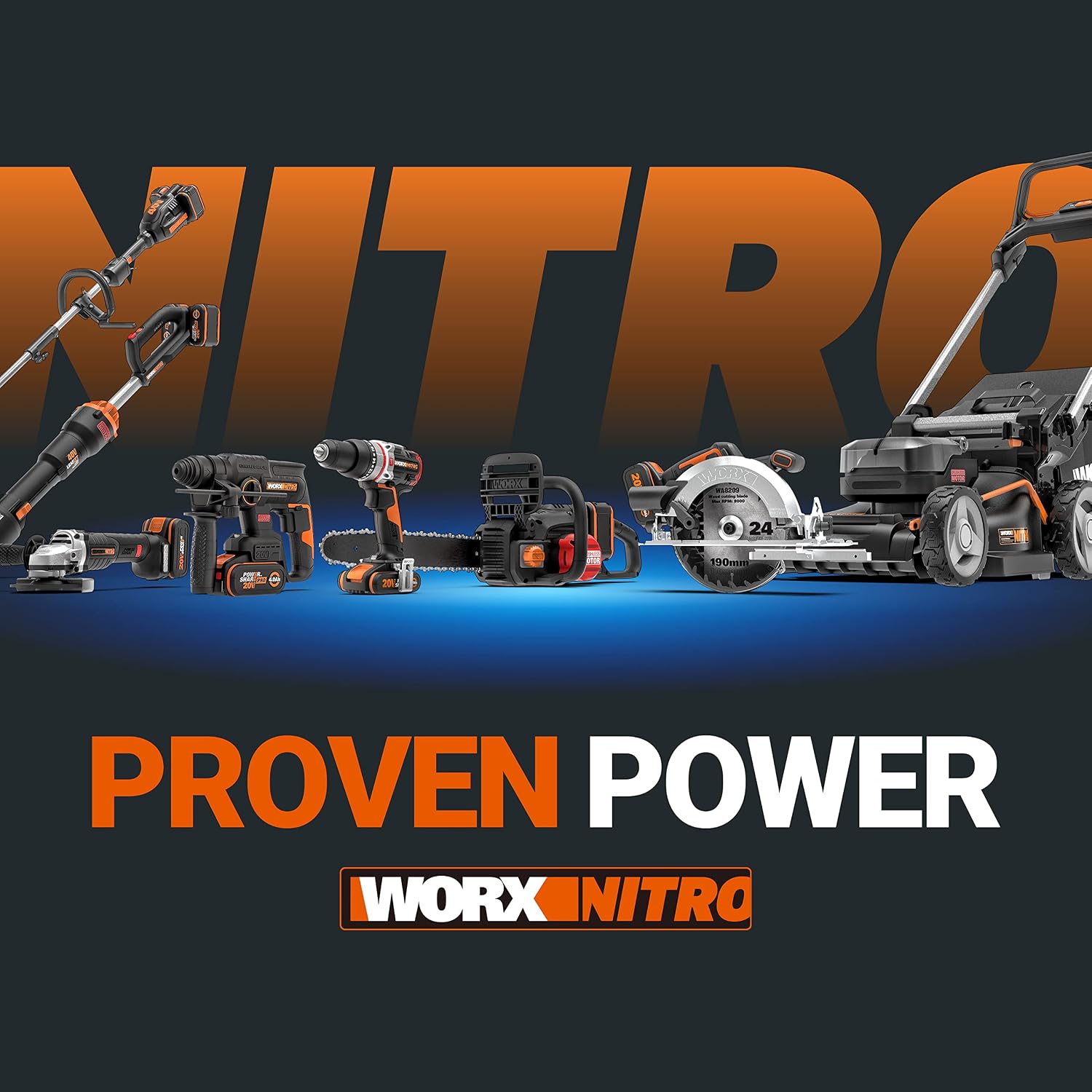 Original WORX WA3644 PowerShare Pro Akku 20V - 4,0 Ah Li-Ion, wiederaufladbar - mehr Sicherheit & längere Laufzeit - mit LED-Anzeige - Innovative Heatshield-Technologie -... – Bild 4
