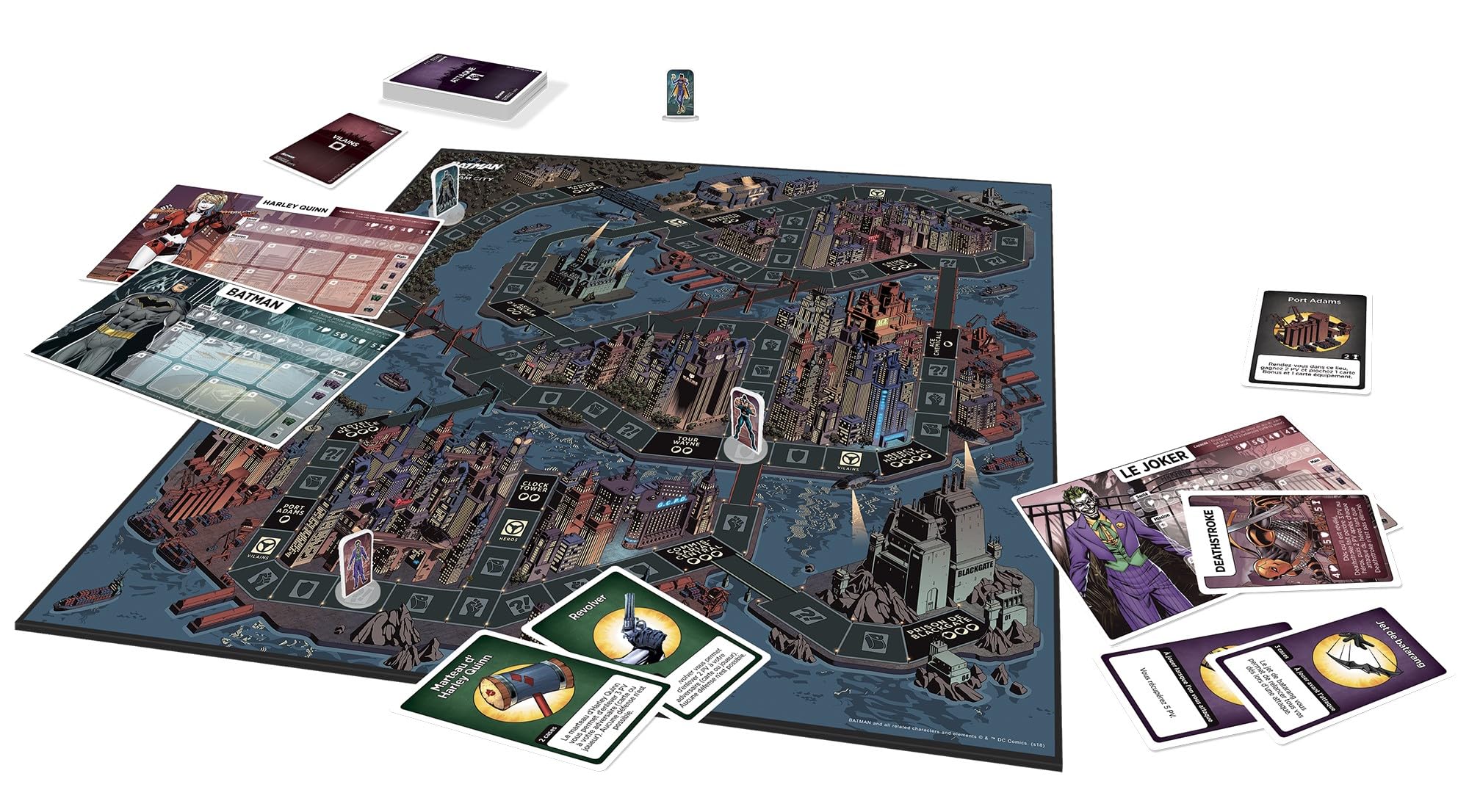 Topi Games | Βаtman Le Sauveur de Gotham City | Jeυ Βatmаn | Jeu de Société Batman | Jeυ Plateau Super Héros | Jeυ Enfant 8 Ans Βatmаn | 2 à 8 Joueurs | 30-45 Min | Jeu Gotham City | VF