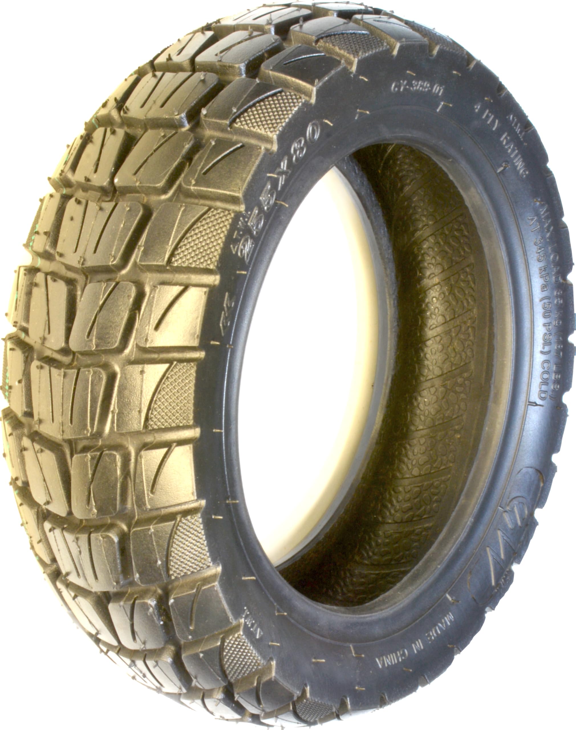Pneumatico Tubeless per monopattino elettrico, 255x80-6, 10x3-6, 80/65-6, compatibile con SmartGyro, Dualtron, Kukirin, Kugo, Cerchio 6 pollici