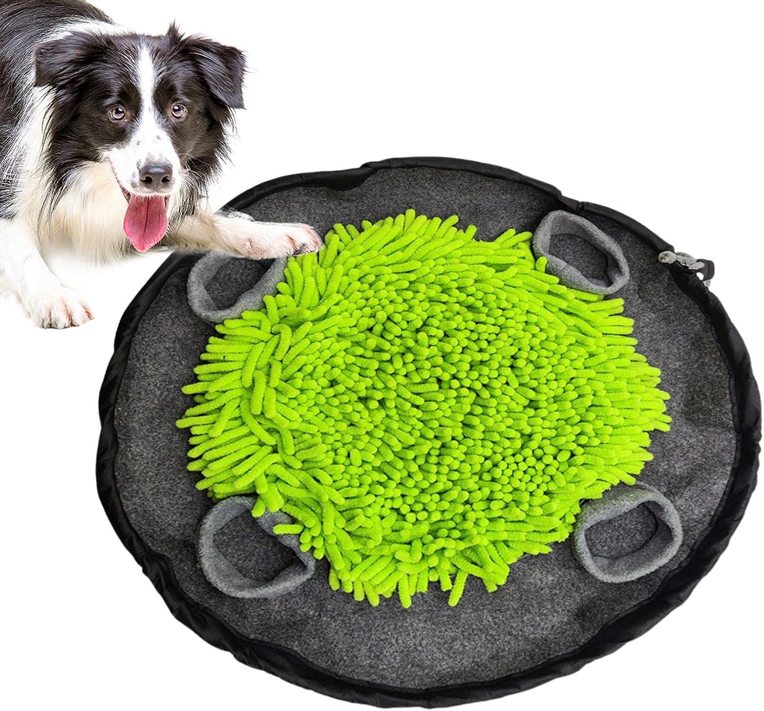 犬の精神刺激玩具 犬用ペットスナッフルマット ペットの匂いトレーニングパッド 採餌スキルのための犬のエンリッチメント玩具 ペットの退屈を減らす A R 返品送料無料