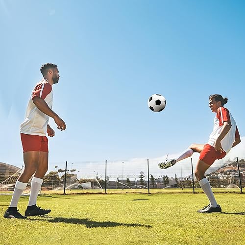 Miniatura 7 de Balón de fútbol tamaño 2, tamaño 3, 4, tamaño 5 con bomba desinflada, paquete individual, 2 o 3 unidades, tamaño oficial y pelota de entrenamiento