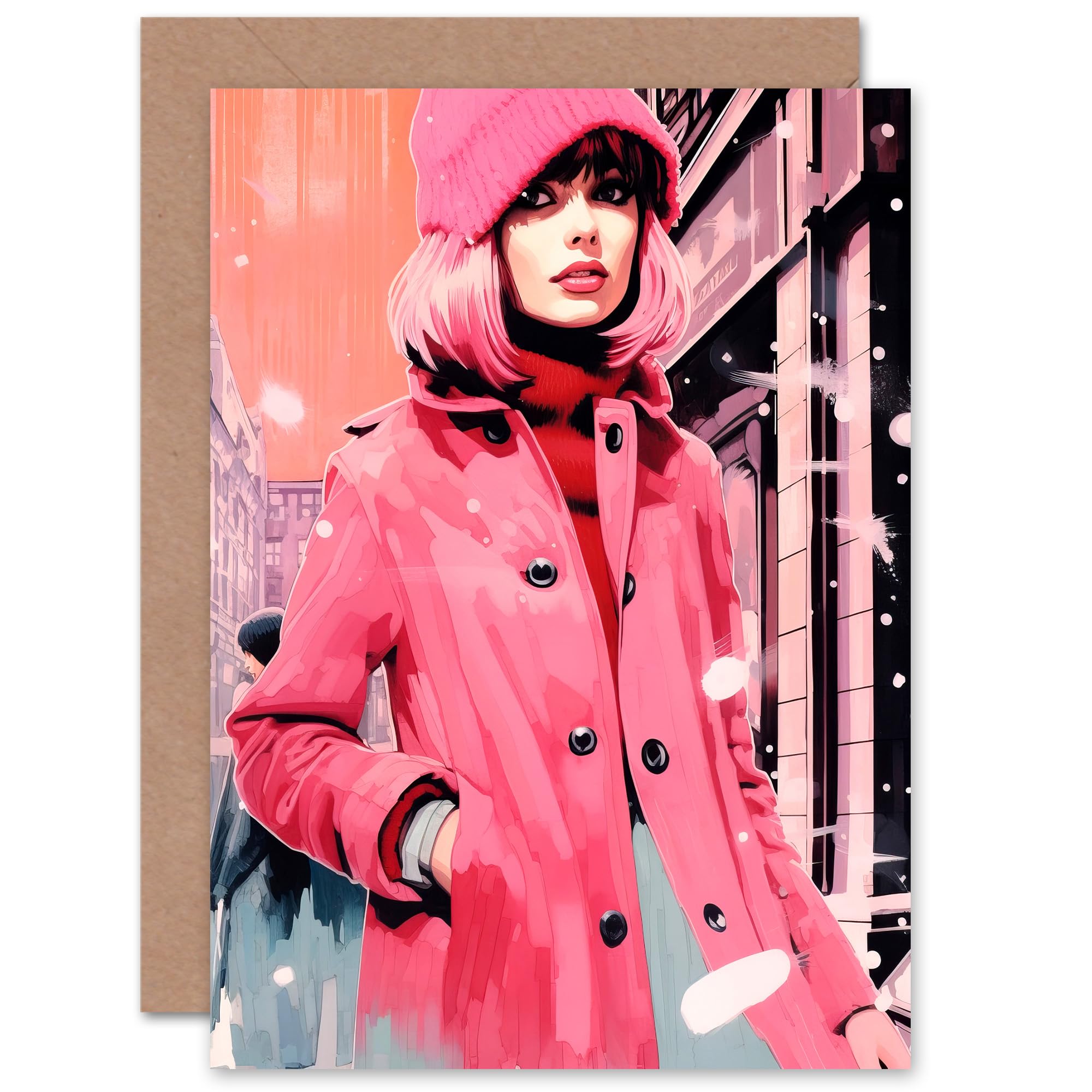 Artery8 - Greeting Card - Birthday Card - Pink