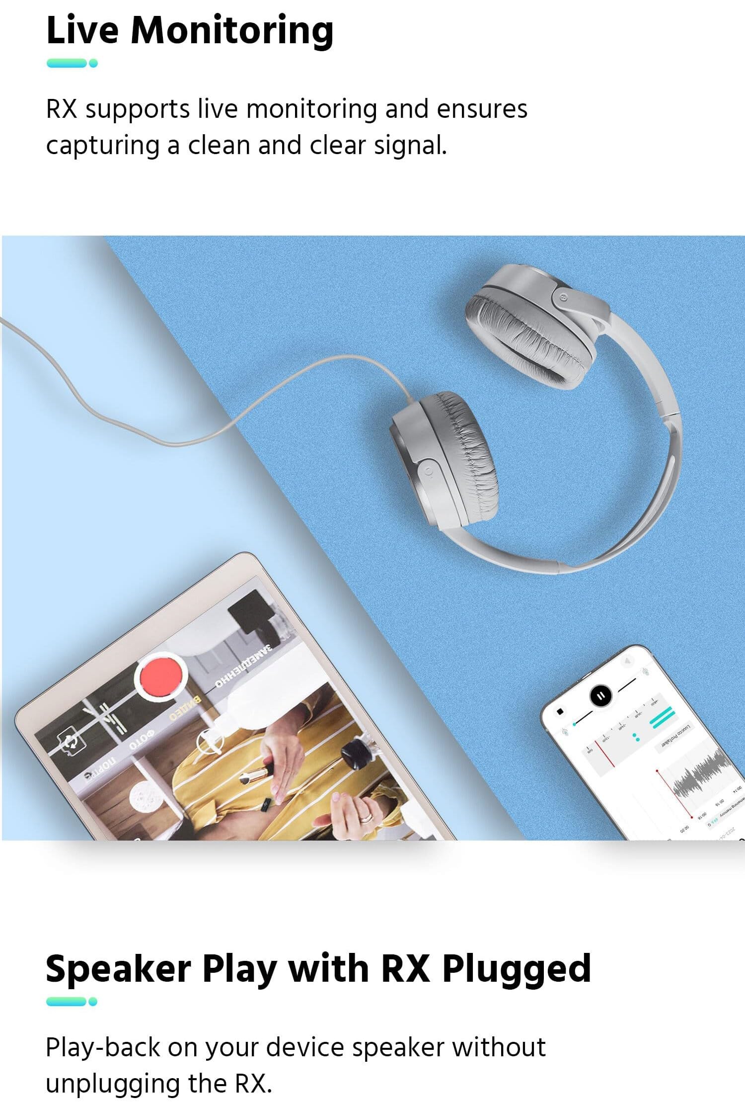 Micrófono Lavalier inalámbrico, cancelación de ruido inteligente, doble canal de 2.4G, ultracompacto, micrófono inalámbrico verdadero, para smartphones, cámaras, tabletas, computadoras y más.