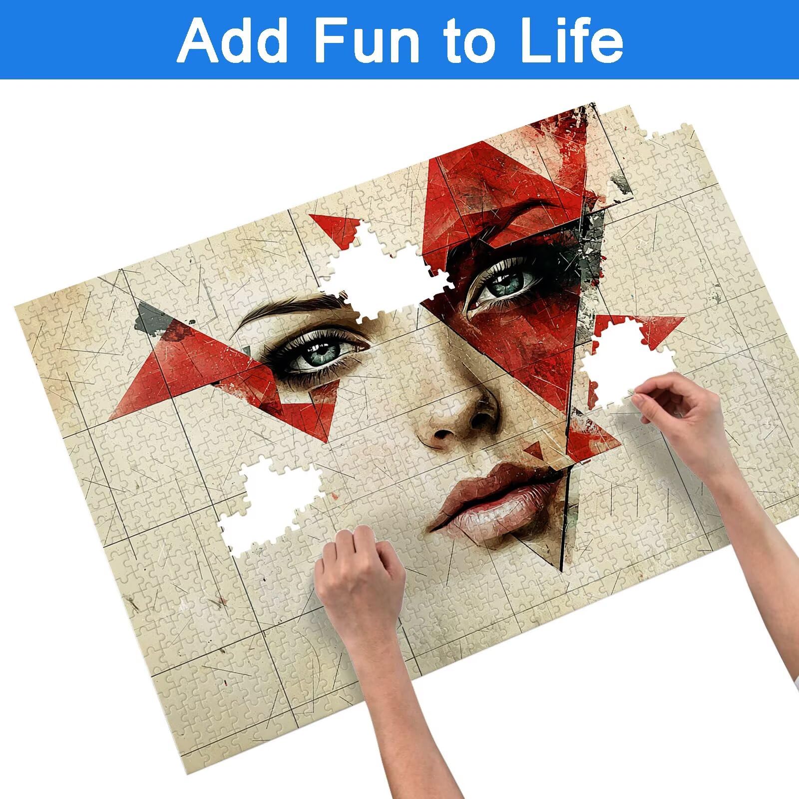 Puzzle 4000 Pezzi Retrò, Puzzle Donna 4000 Pezzi Arte per Adulti e Bambini, Misura: 141.5x87.5 cm, Puzzles Legno per Adulti con Squisita Scatola di Imballaggio, Idea Regalo Donna, Regalo Uomo, -9069