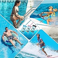 Vista 4 de UrbanX Universal Impermeable Teléfono Bolsa De Teléfono Celular Bolsa Seca Funda Diseñada Para Xiaomi Poco M3 Pro 5G Para Todos Los Otros Negro