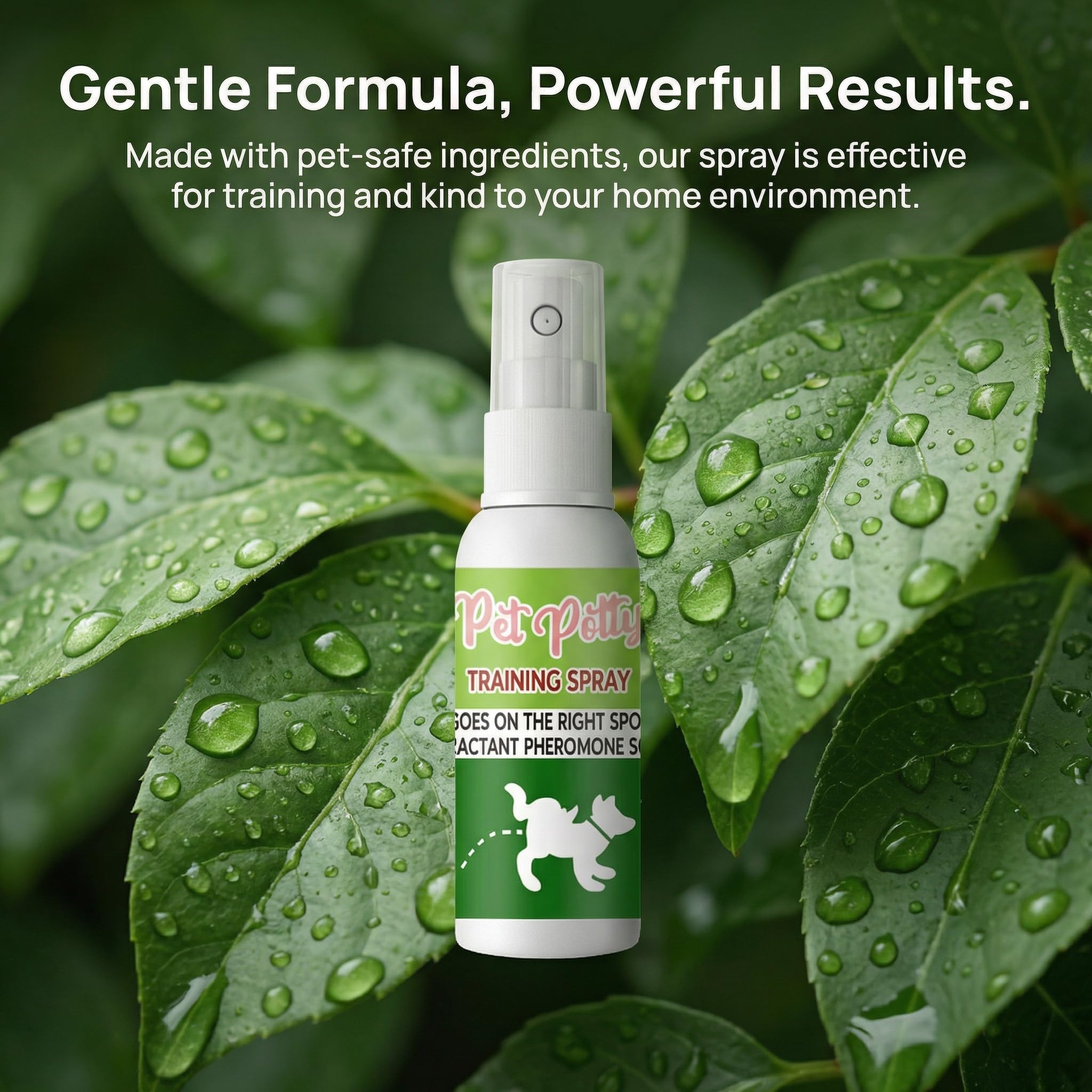 Spray per Addestramento del Cane, Spray Fai La Pipì Qui per Cani, Spray per Addestramento Vasino per Animali Domestici, Mantiene Gli Spazi Puliti per Cani da Interni Ed Esterni, 30ml