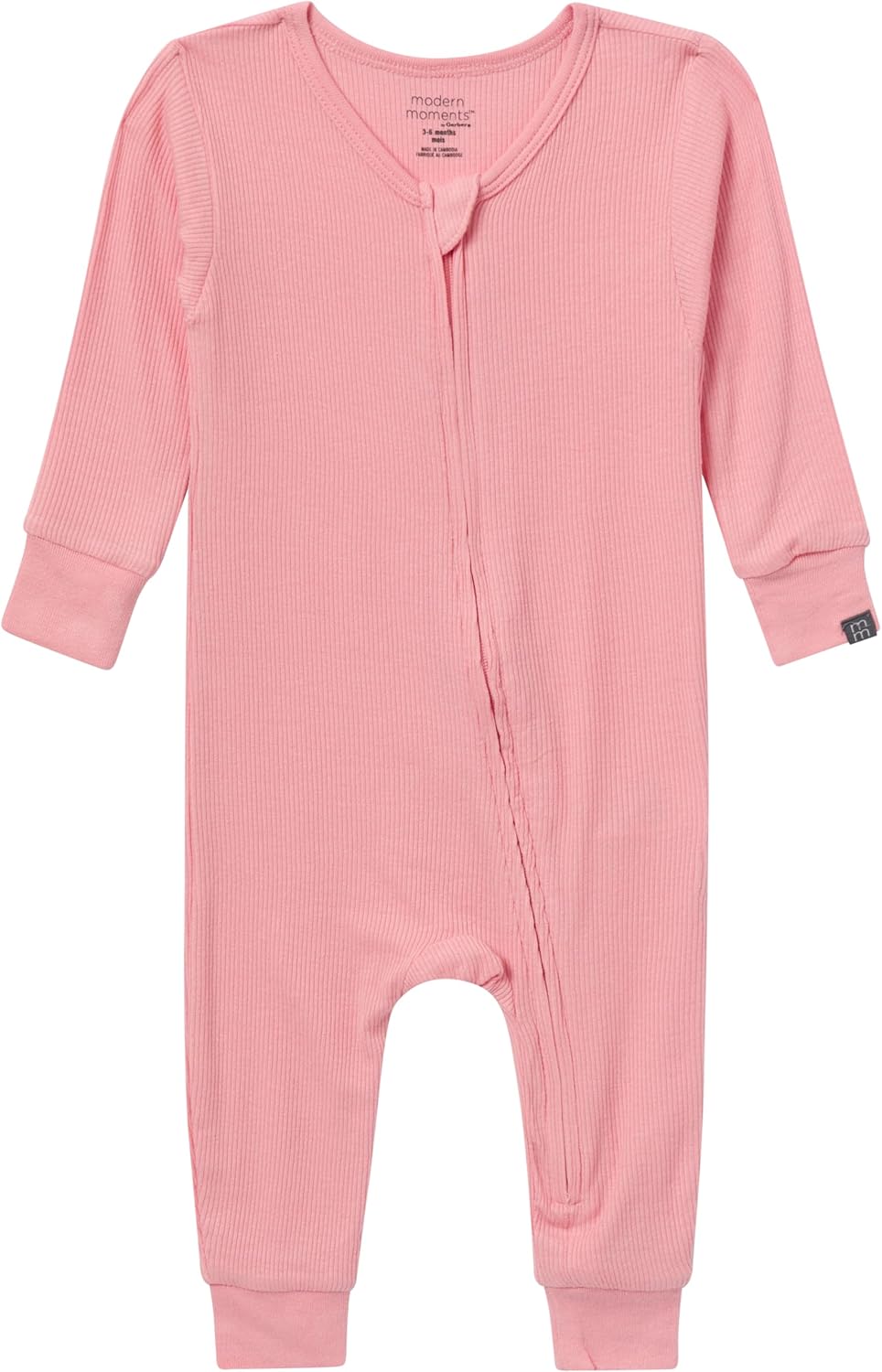 Modern Moments by Gerber Baby Viscose 2-pack Footless Tight Fitting Pajamas