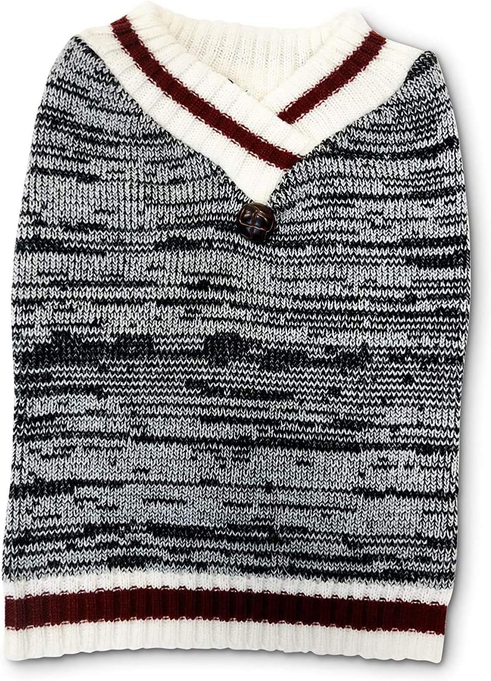 Pet Craft Supply Comfortable, Stylish Soft V-Neck Sweater Clothes Warm Pup Dog Doggie Cat Shirt Winter Puppy Pajamas for Dogs