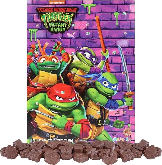 Galerie Teenage Mutant Ninja Turtles Chocolate Filled Christmas Advent Calendar, Holiday Family Activities