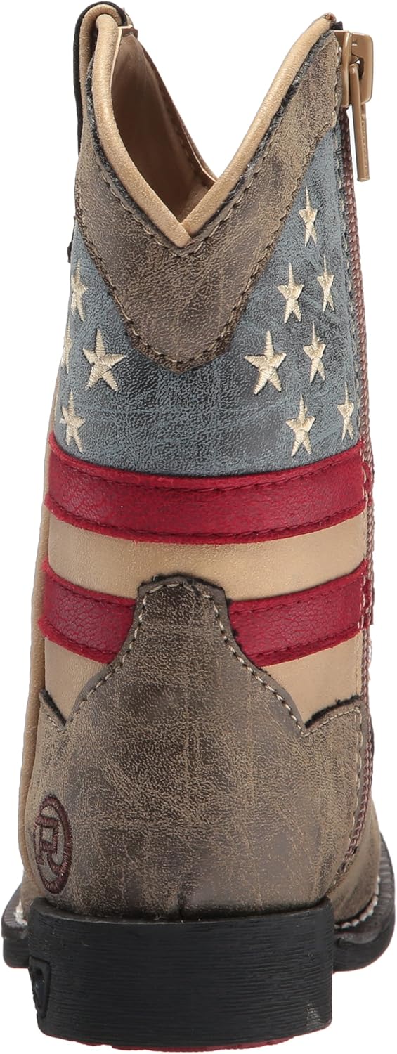  | Roper Unisex-Child Patriot Light Up | Boots