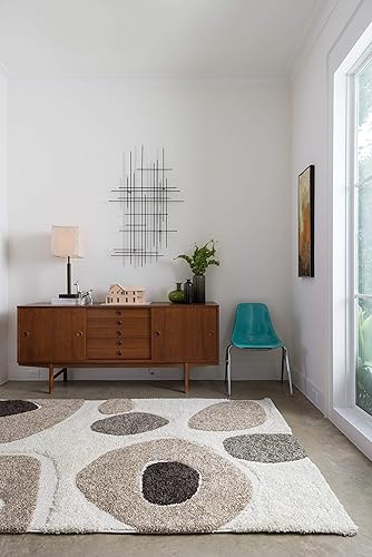 Miniatura 7 de Alfombra Loloi para interior, Polipropileno, Marfil  Expresso.