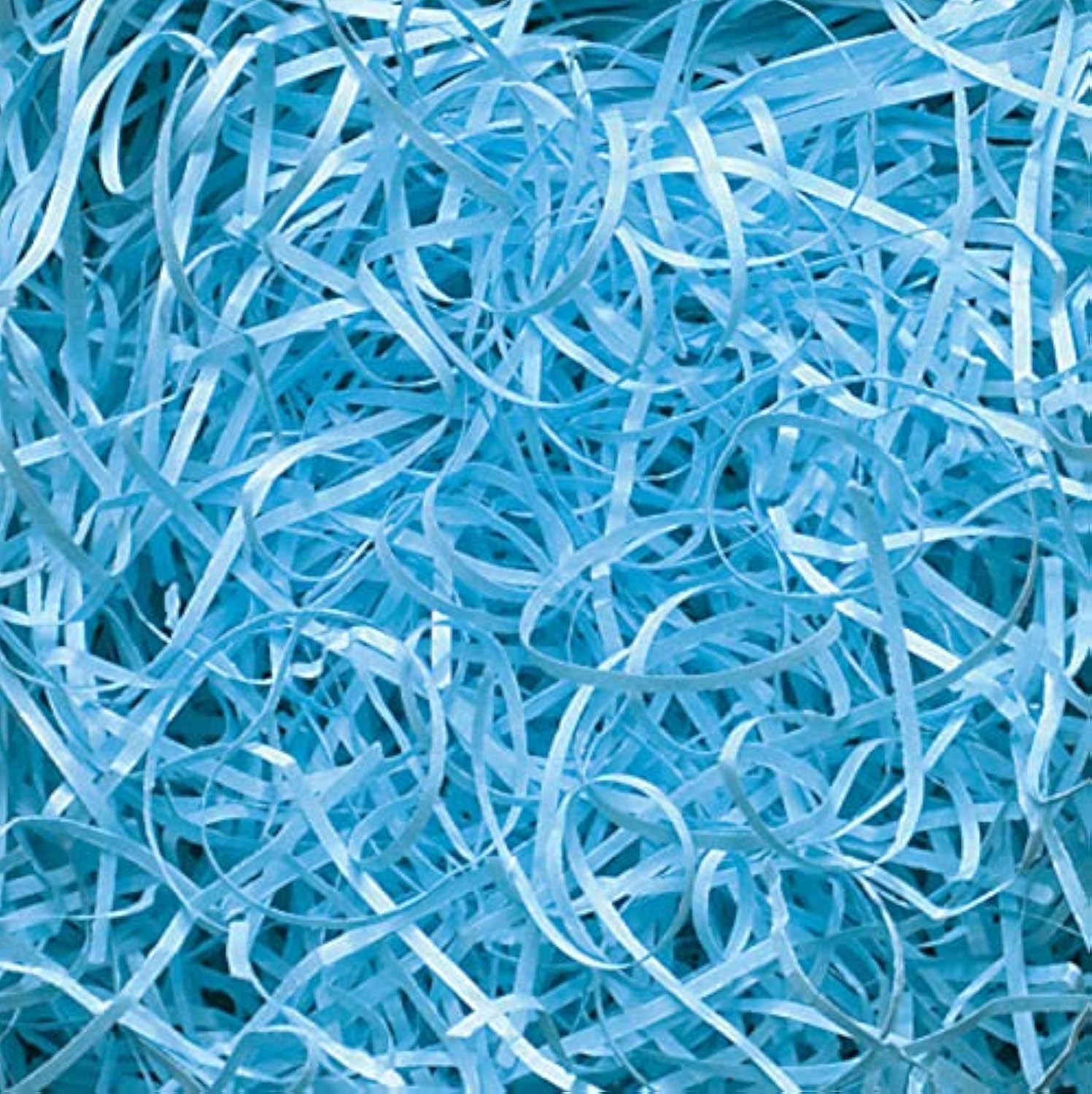 Box.it.pack.it Light Blue Shredded Kraft Paper, 500g — image 1