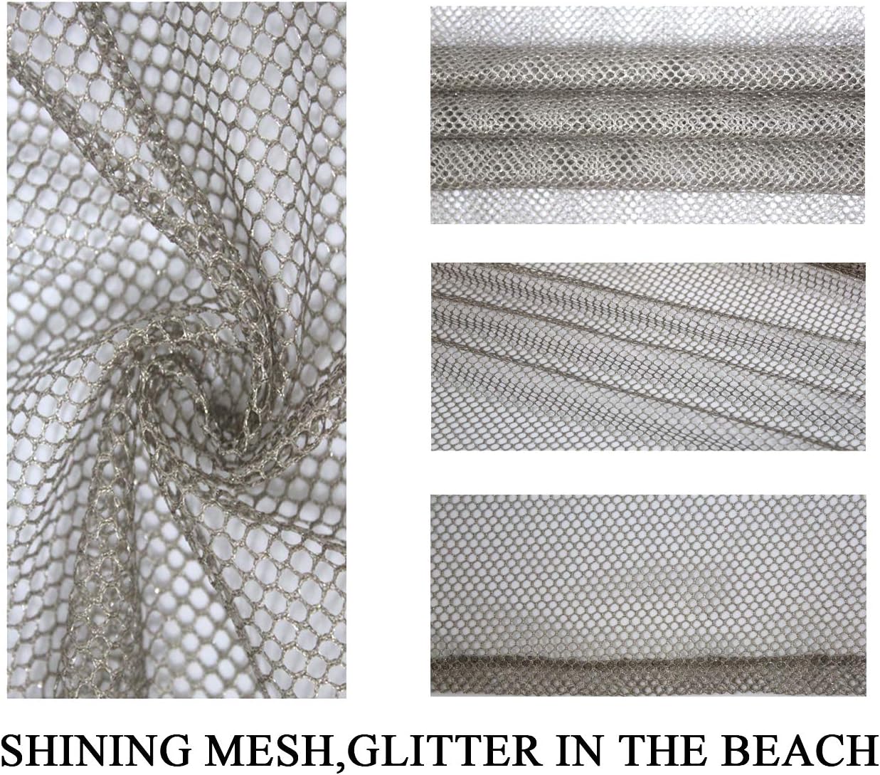 Sexy Cover Ups for Swimwear Women Casual See Through Crochet Mesh Bathing Suit Dress Summer - Image 2