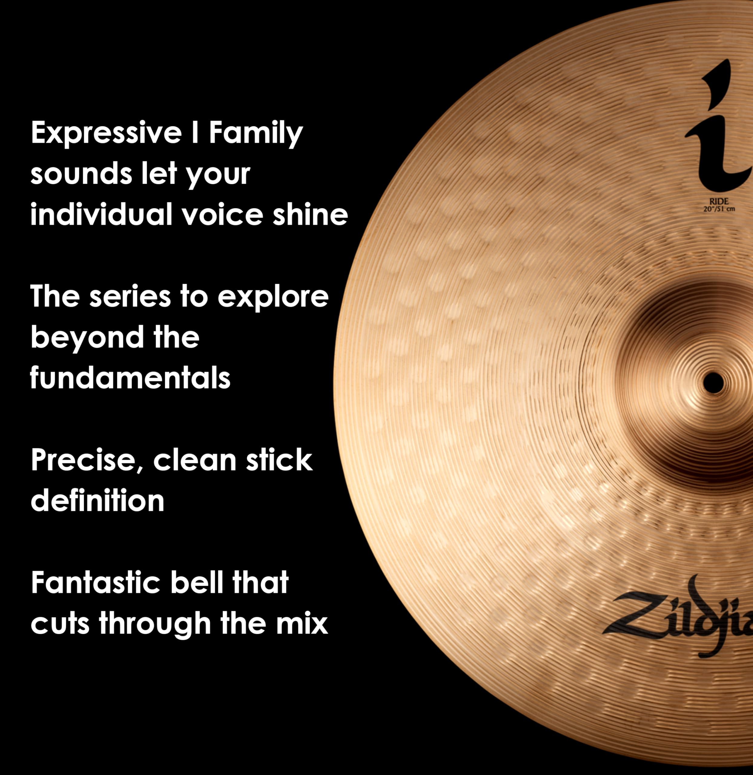 Amazon | Zildjian i Ride20 ライドシンバル 20インチ
