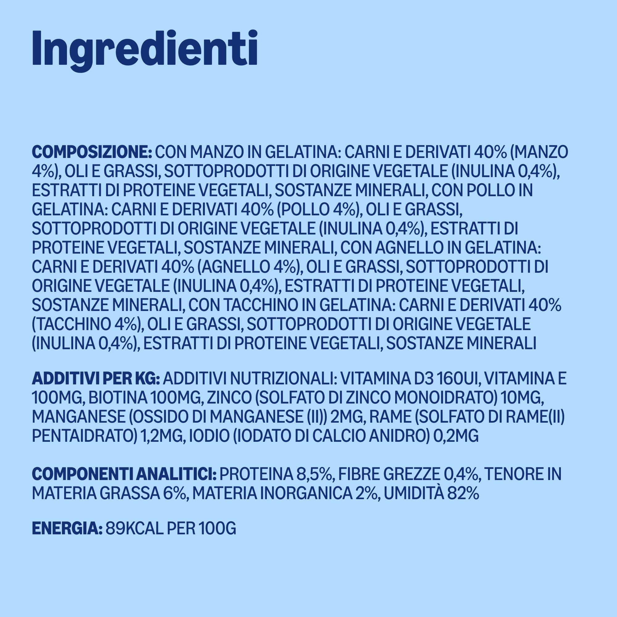 by Amazon Alimento completo per cani adulti, Selezione di carni in gelatina, 1,2 kg (12 confezioni da 100g)
