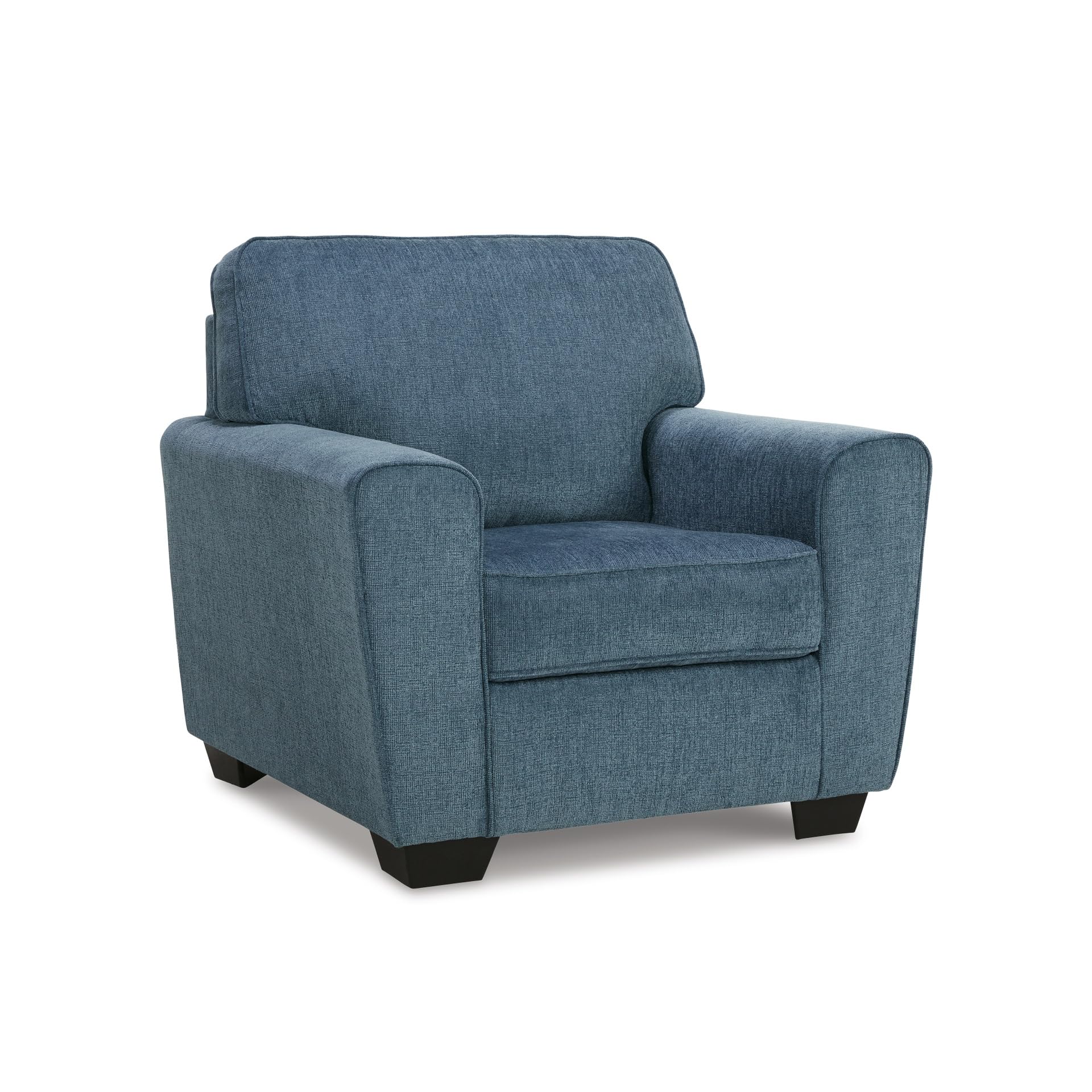 Cashton Modern Upholstered Chair, Blue