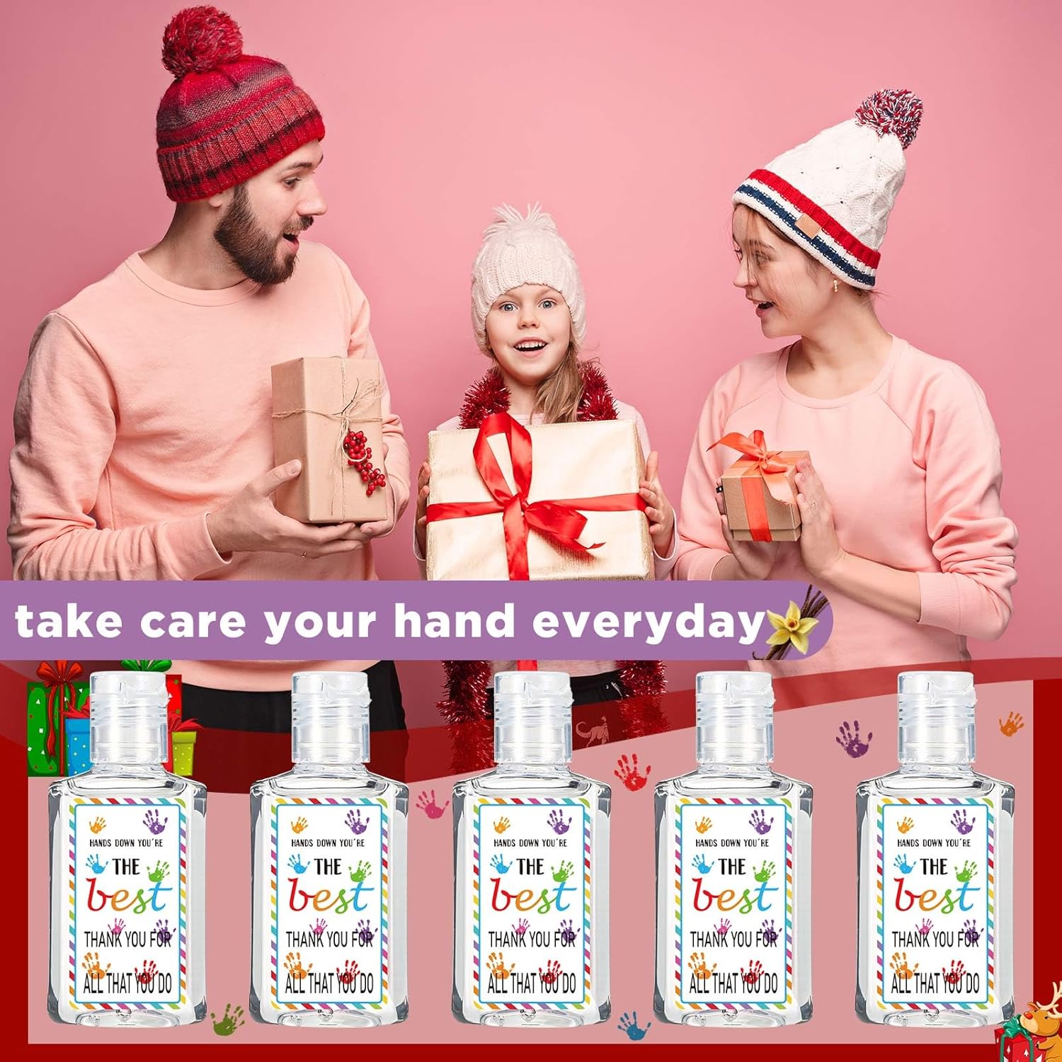 Demissle 24 Pcs Thank You Gifts Mini Hand Soap Bulk Scented Hand Soap Travel Size Inspirational Appreciation Gifts for Coworker Stuff Employee Teacher Treat Goodie Bag Stuffers Graduation Party Favors - Image 4