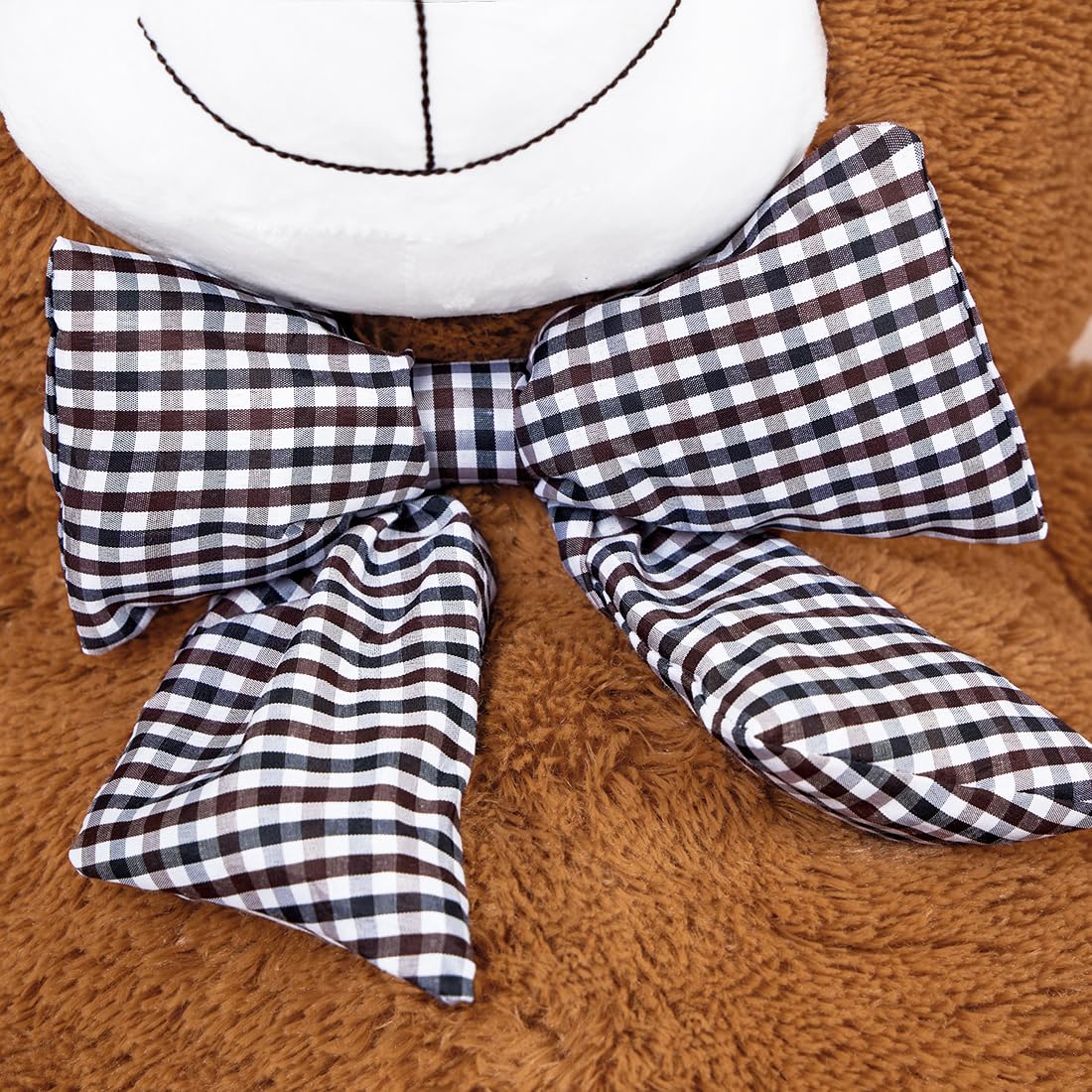 XXL Teddybär Großer Bär 120 cm groß Riesen Teddy Bär Stofftier Plüschtier Kuscheltier Geschenk für Kinder Freundin Dunkelbraun