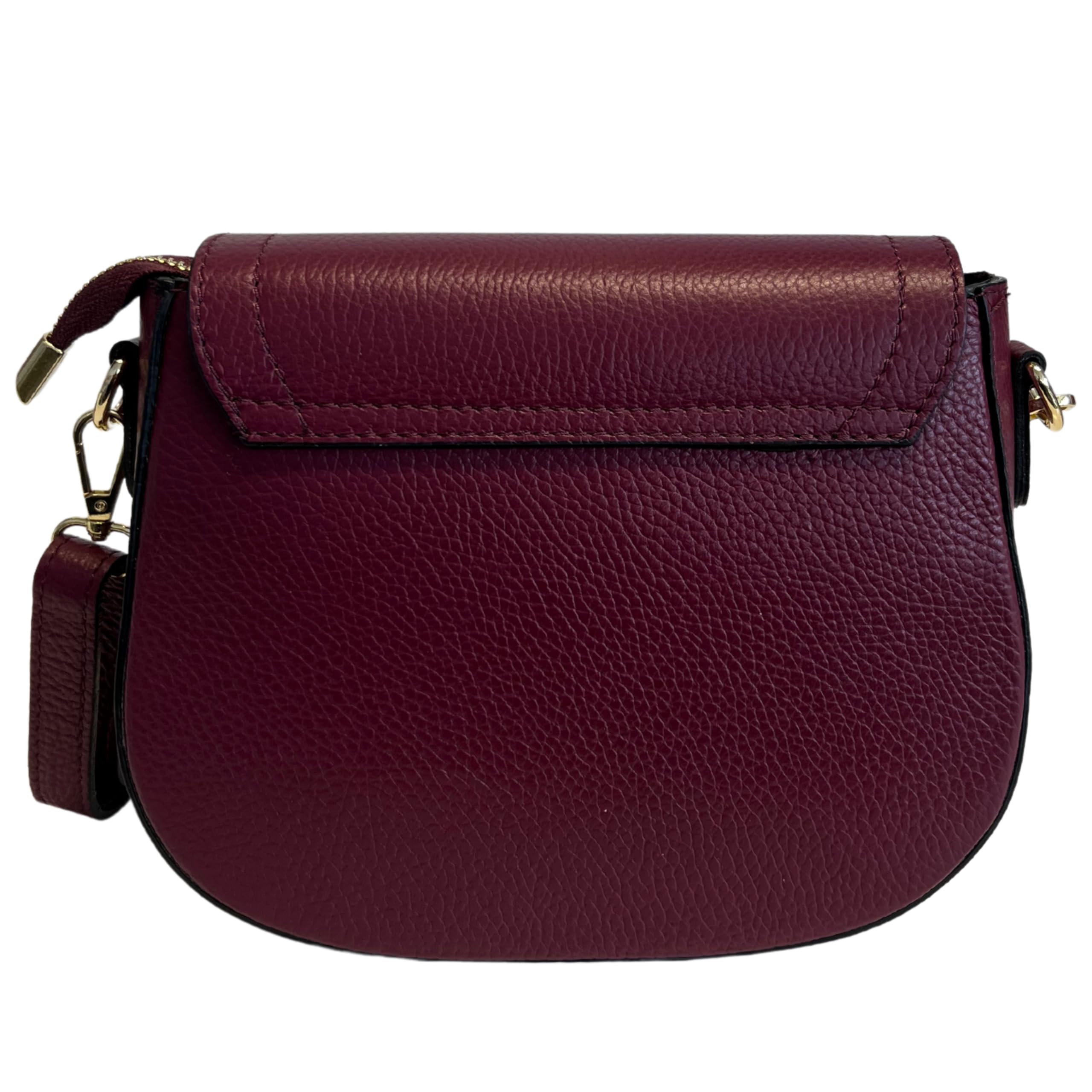 Sac à bandoulière pour femme en cuir véritable, élégant et fonctionnel sac à main 23 x 8 x 19