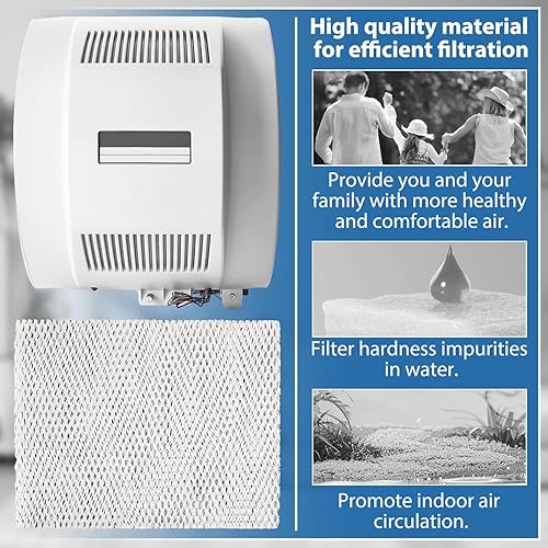 Miniatura 6 de MaxLLTo Filtro humidificador de repuesto compatible con Bryant HUMBBLBP2217 HUMBBLBP2317 HUMBALBP2317 HUMBBLBP2417 HUMBALBP2417 HUMBBLFP1218