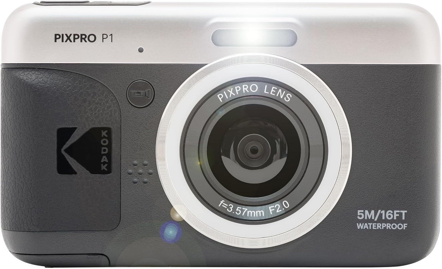 KODAK PIXPRO P1 13MP Waterproof Digital Camera, Black image 3