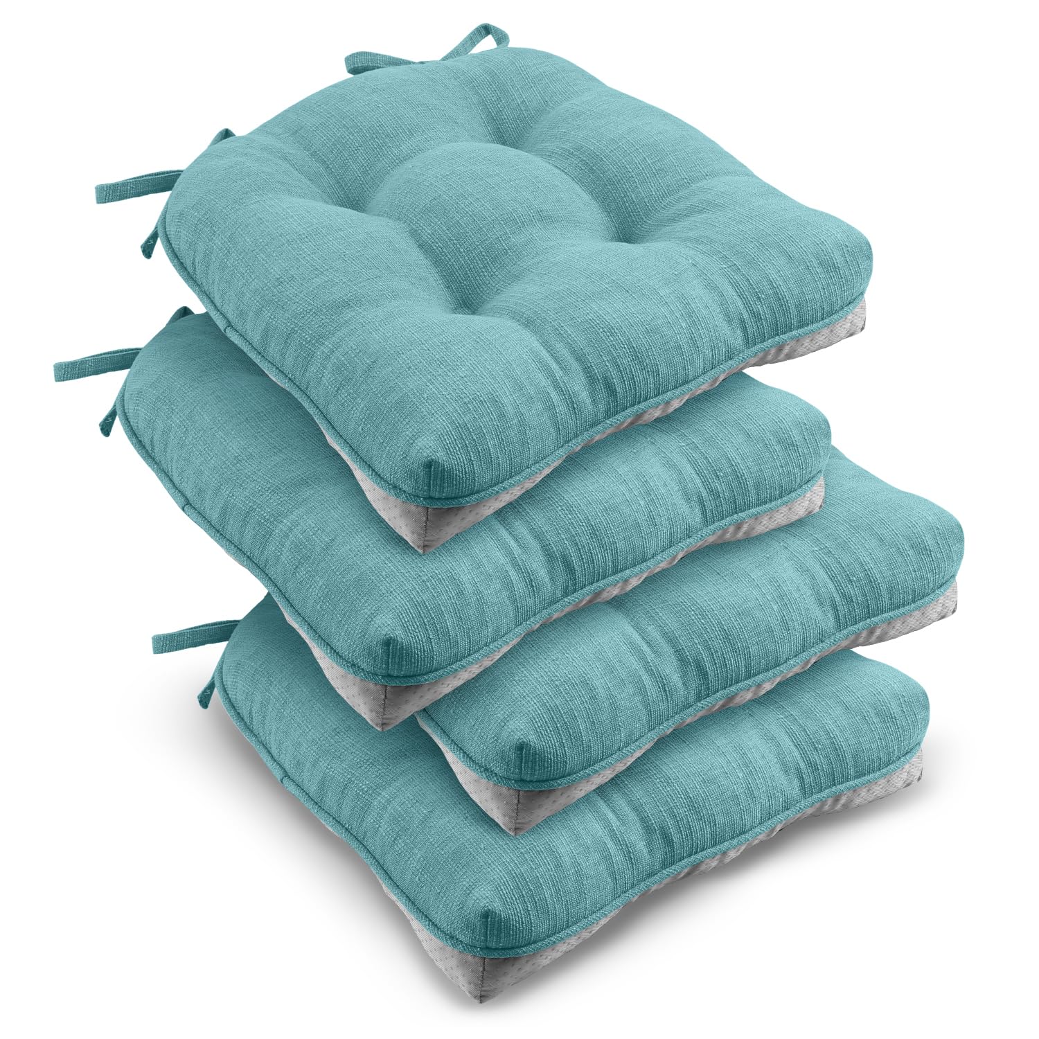 Amazon.com: downluxe Indoor Chair Cushions for Dining Chairs