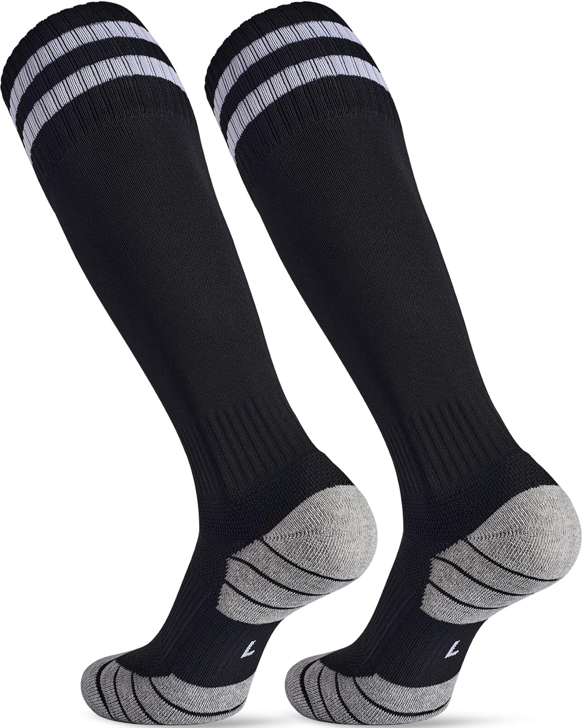 CWVLC Soccer Socks for Kids Youth Adult, Cotton Football Softball Baseball Socks