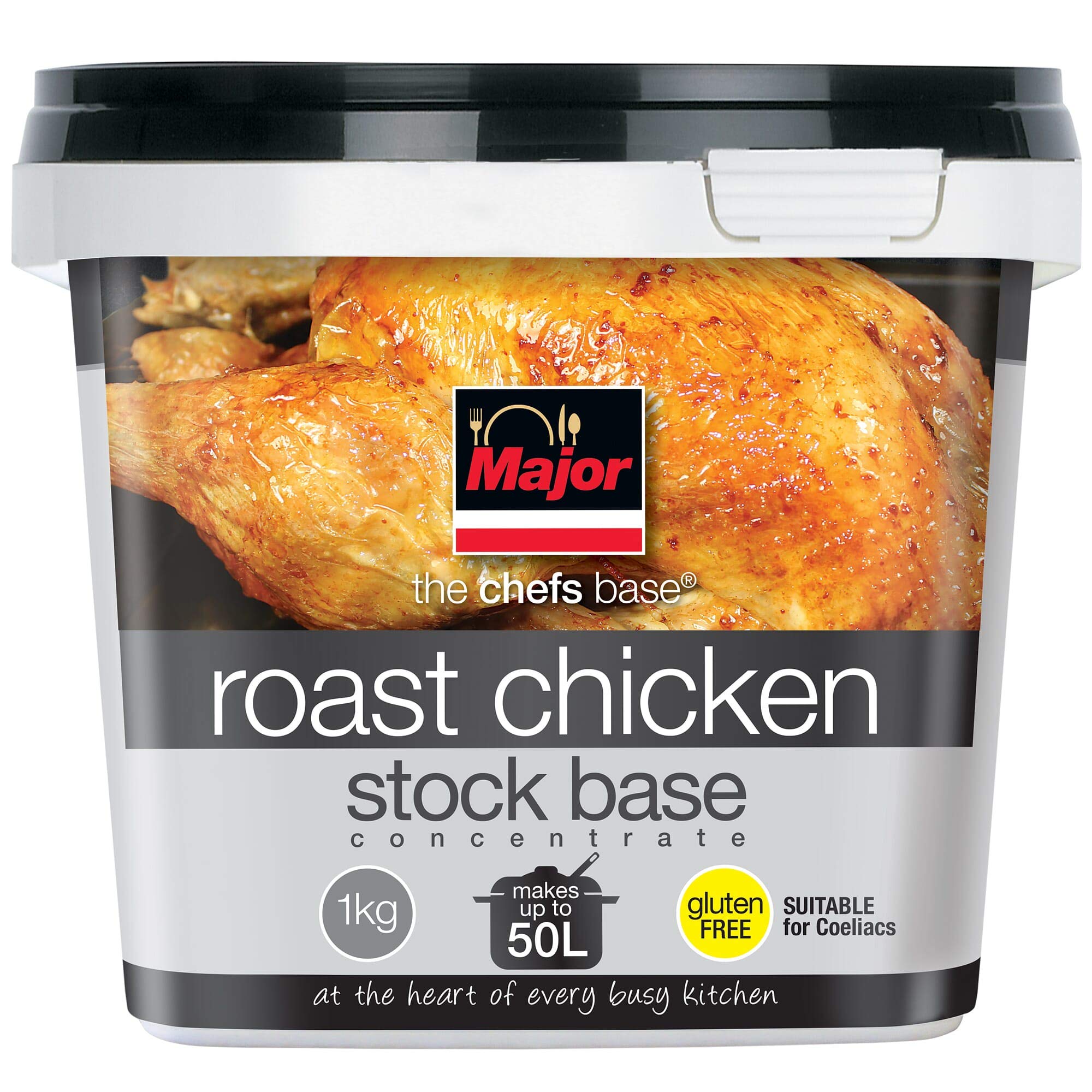 Major Gluten Free Concentrated Roast Chicken Stock Base - 1x1kg