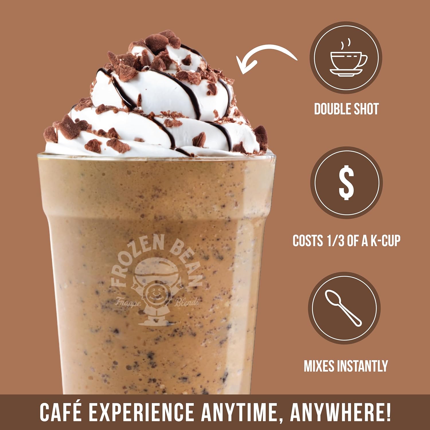 The Frozen Bean Mocha Frappe & Latte Instant Mix — image 4