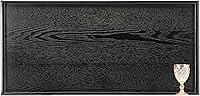 Vista 12 de Bandeja extra grande de madera maciza de 16 x 11 pulgadas para servir té, mesa de café, aperitivos, comidas, plato de servir, cocina, fiesta, bar