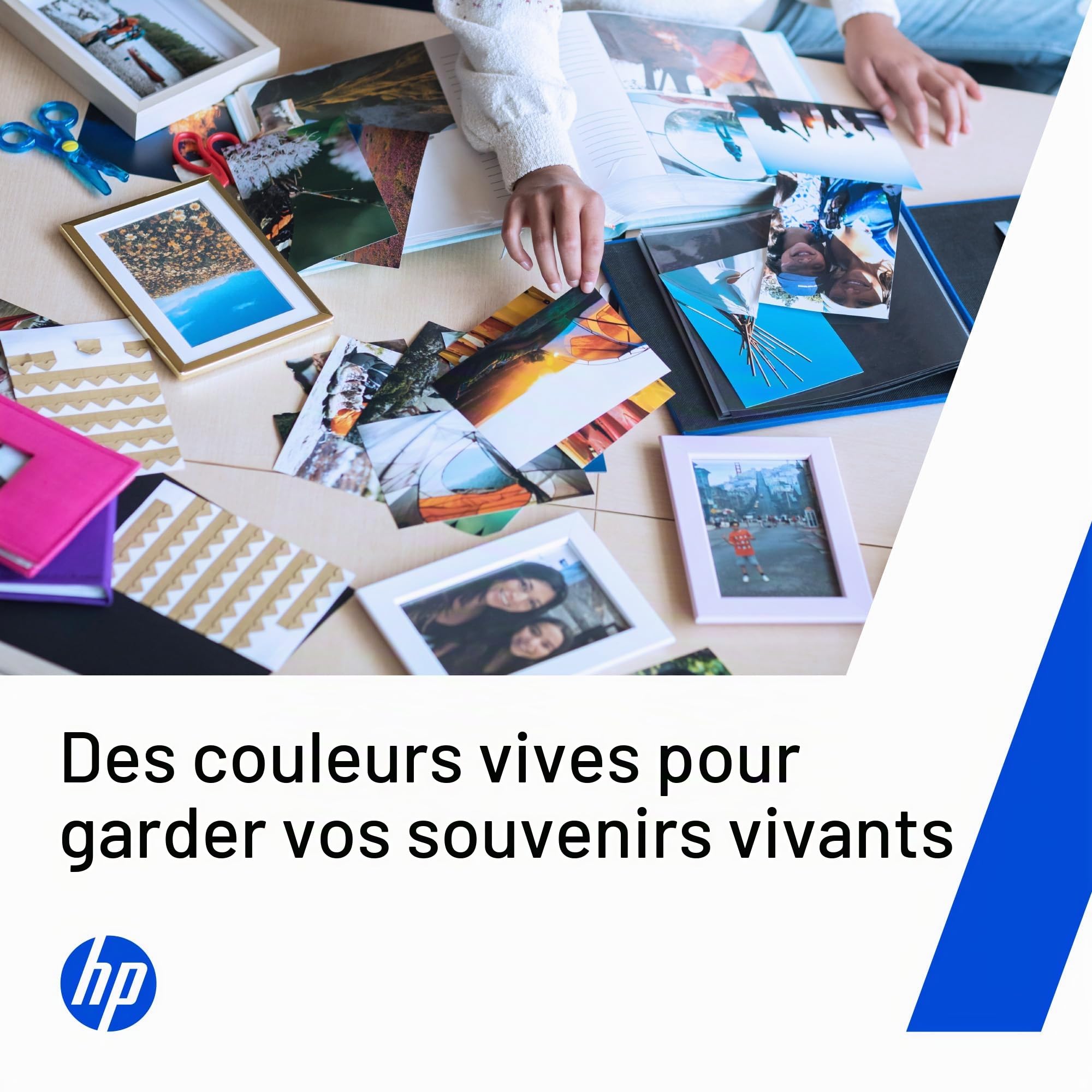 HP 68 cartouches d'encre noir/tricolore (lot de 2) | Fonctionne avec Envy 6100e, 6500e Series | 6L6S2TN | L'emballage peut varier