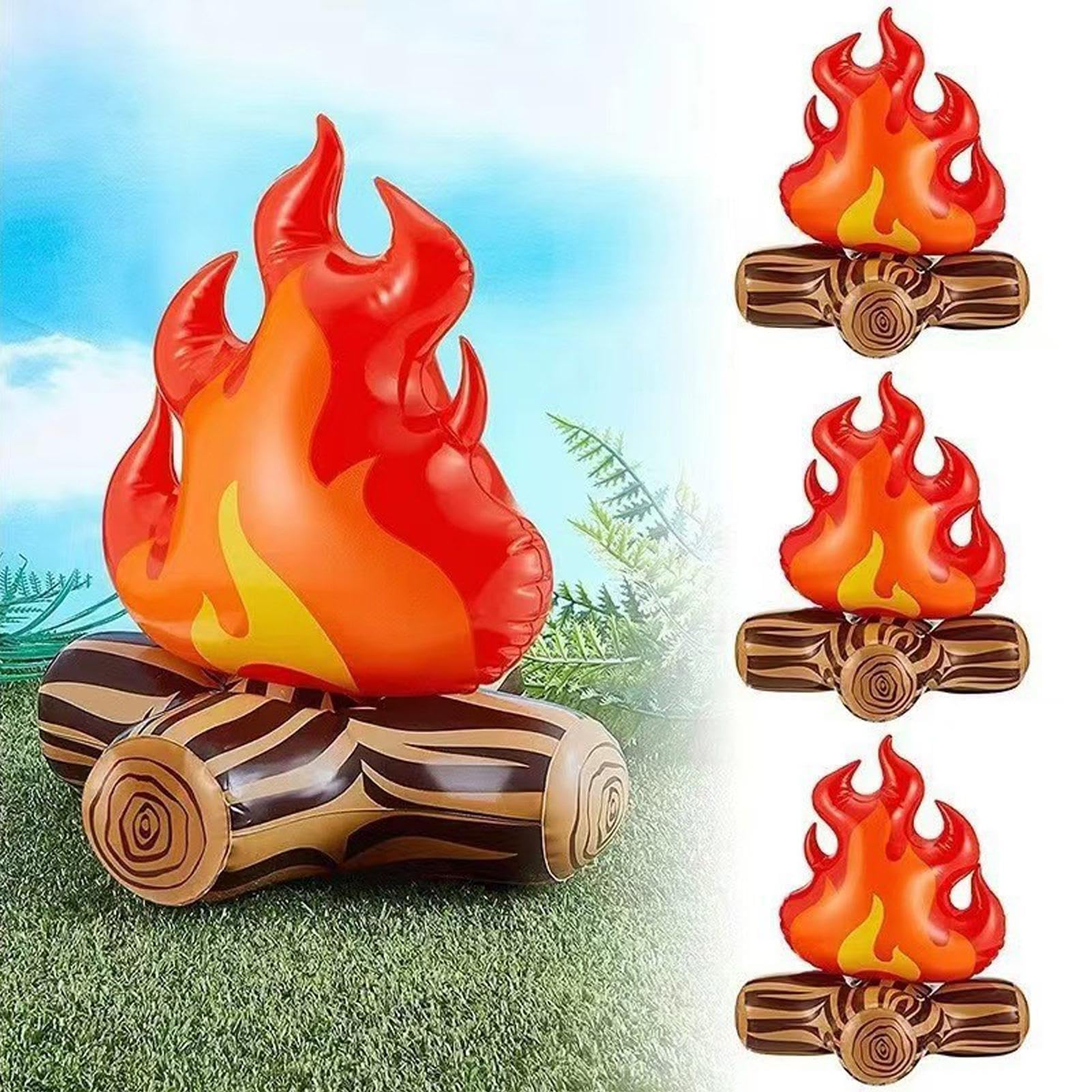 Palloncini per feste con fiamme, 8 pezzi, palloncini con fiamme 3D