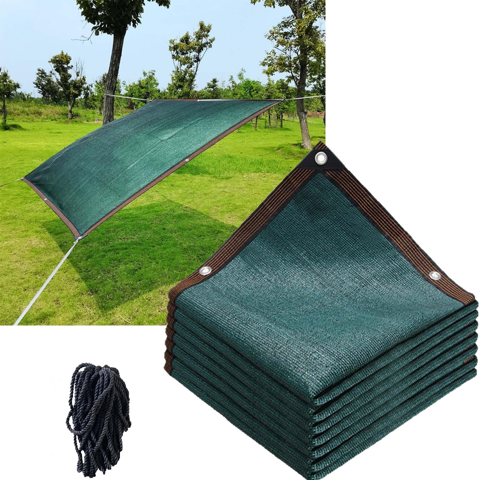 Filet d'ombrage 90% avec œillets pour serre et terrasse toile occultante de jardin