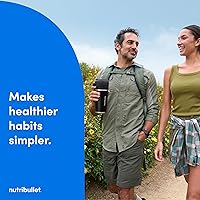 Vista 13 de nutribullet Batidora portátil abatible con vaso aislante, inalámbrico, negro, NBPB50350AK