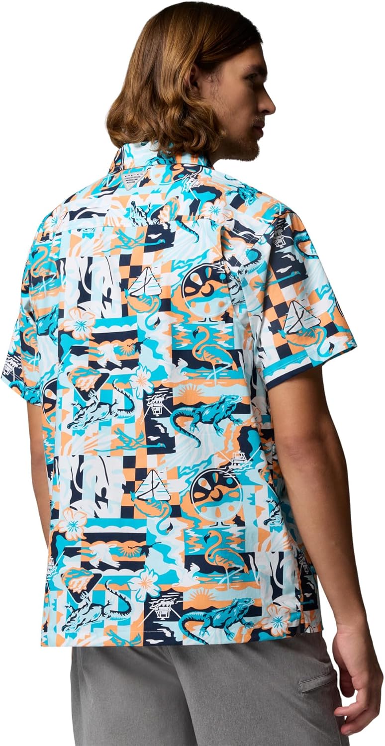 Columbia Mens PFG Trollers Best II Short Sleeve Shirt