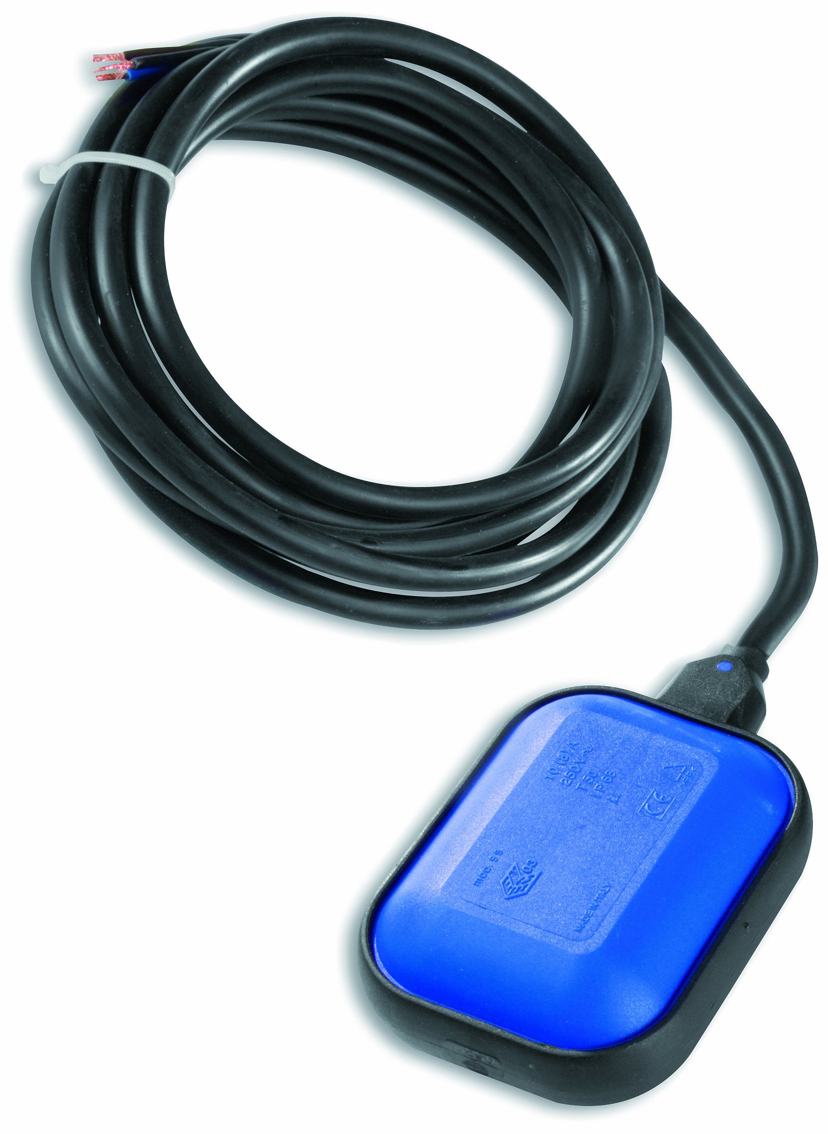 Perry - Regulador nivel con flotador agua clara cable pvc 25m