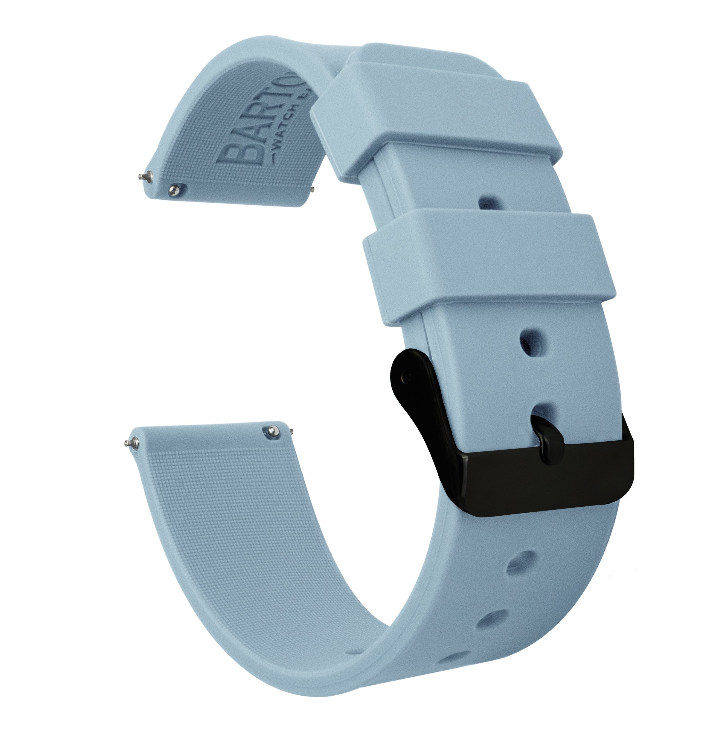BARTON WATCH BANDS - Soft Silicone Quick Release Straps