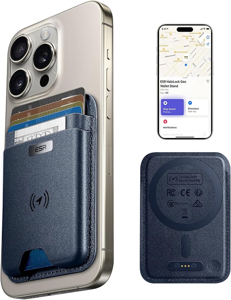 ESR Magsafe対応 カードケース モバイルバッテリー 5000mAh 【公式通販】