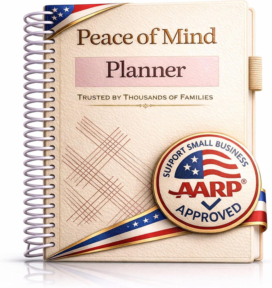 Planners with Purpose End of Life Planner, Peace of Mind When I’m Gone Book