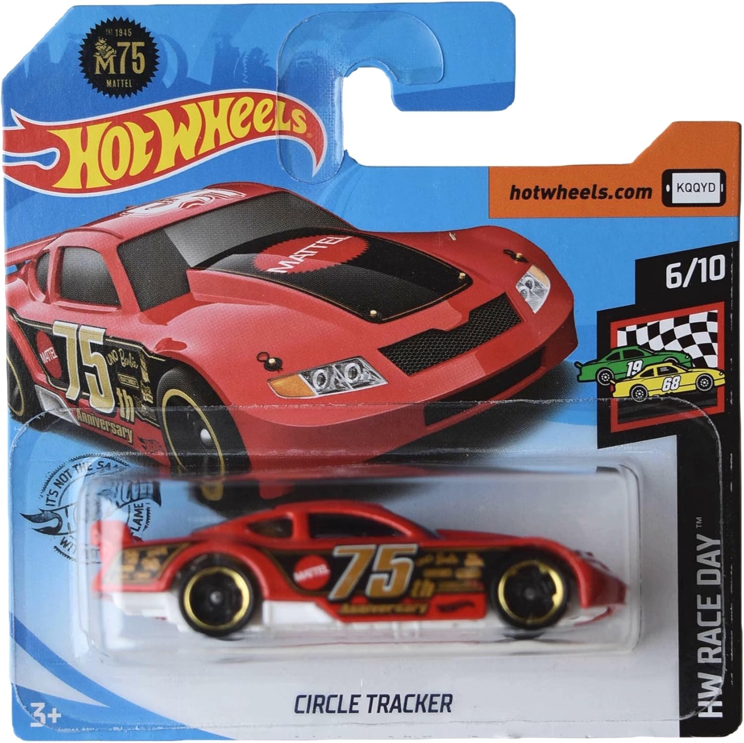 Hot Wheels Circle Tracker, HW Race Day 6/10 Short Card