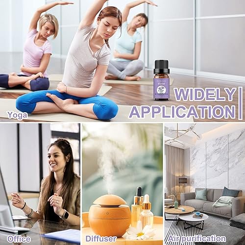 Miniatura 296 de Sedbuwza Aceite esencial de sándalo, aceite de fragancia de sándalo orgánico puro para difusor, humidificador, jabón, vela, perfume Paquete de 2