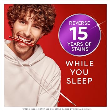 Colgate Max White Ultimate Overnight Teeth Whitening Pen, Reverses 15 Years of Stains* 2.5ml, 1 Pack, 35 Nightly Treatments
