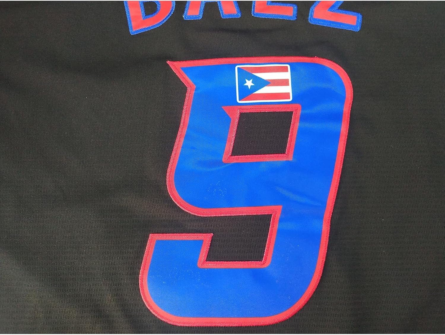 Men's #9 Puerto Rico World Game Classic Baseball Jersey Shirts Stitched - Image 4