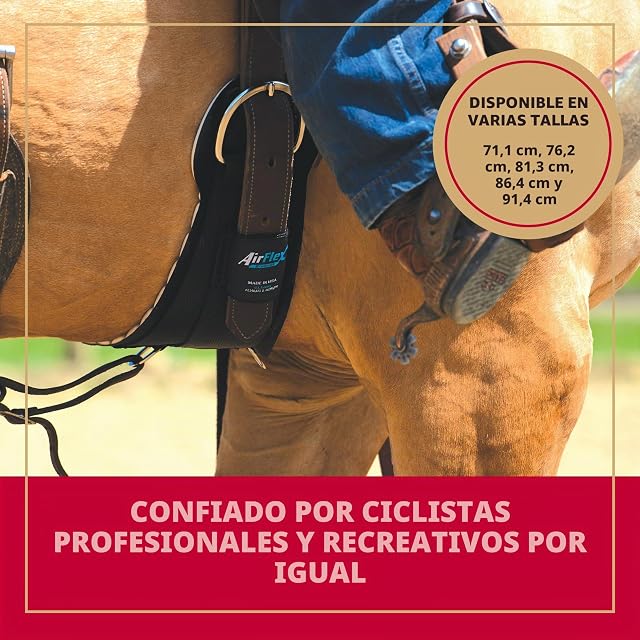 Foto 4 de 6 de Weaver Equine Airflex ‎Roper - Cincha de Nailon Antideslizante con Hebilla de cincha Inteligente, Suministros…