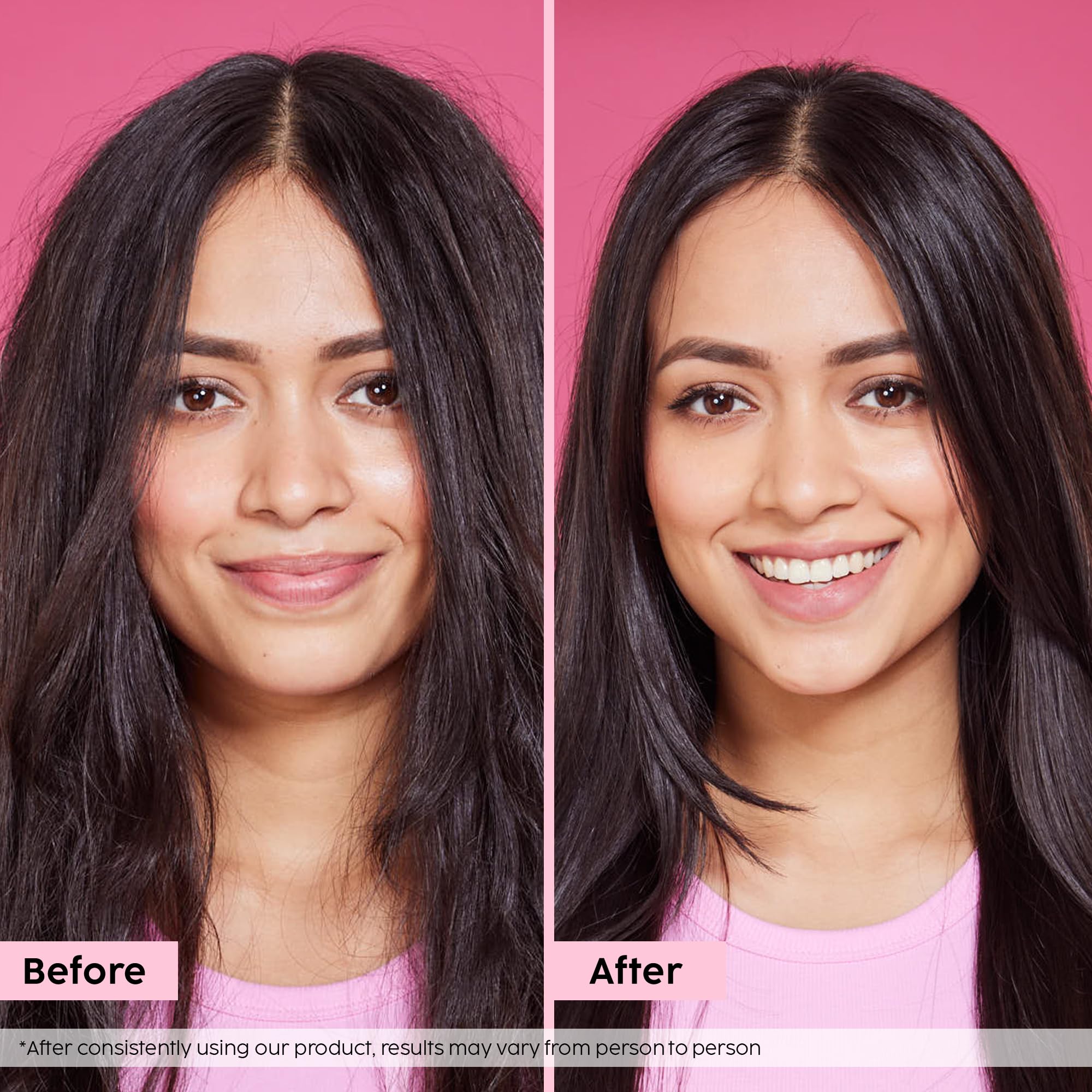 PLIX - THE PLANT FIX - Hibiscus Bond Repair Shampoo (200ml) + Conditioner (175ml) | Repairs Molecular Structure & Reduces Breakage | FiberHance™ & TechnoHYAL Hair Complex 2