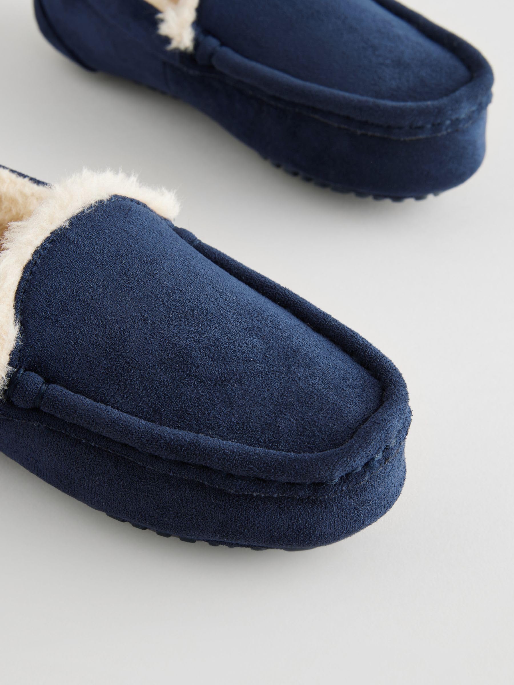 NEXT Garçon Chaussons Style Mocassins douillets