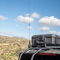 Vista 4 de Midland - MXTA26 MicroMobile 1.5 pulgadas de diámetro de base antena de látigo de ganancia 6DB con NMO Ideal para todoterrenos, overlanders