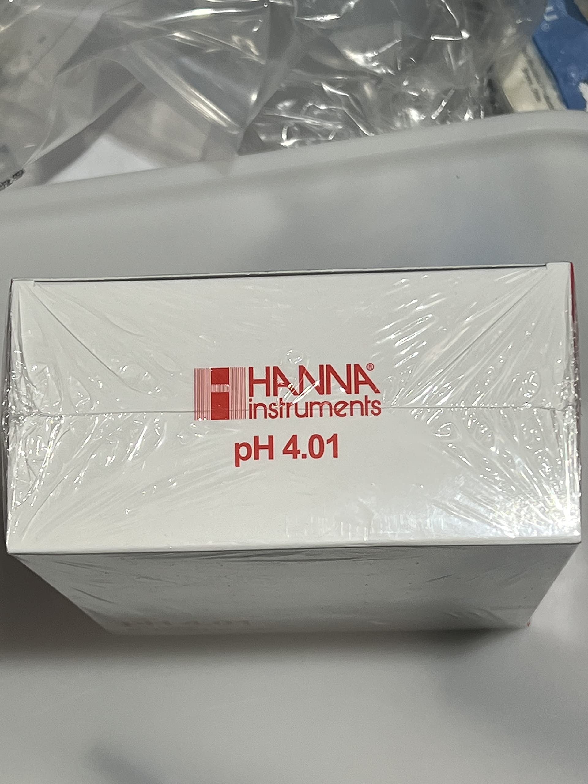 Hanna Instruments PH 4.01 calibración solución, 20 ml Sachet (25pcs)