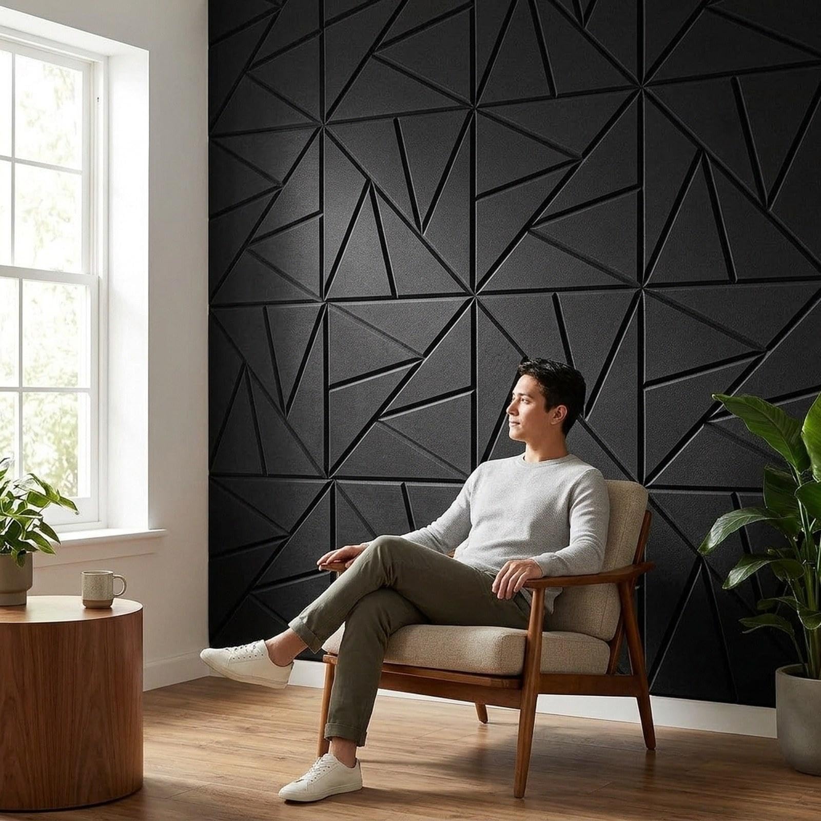 8 Paneles Acústicos Insonorizados, Paneles de Pared Acústicos Decorativos, Sonido.